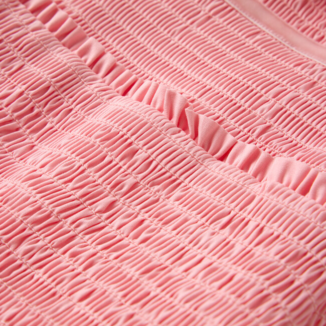 Karla Mini Dress, Peach - Dresses - 7