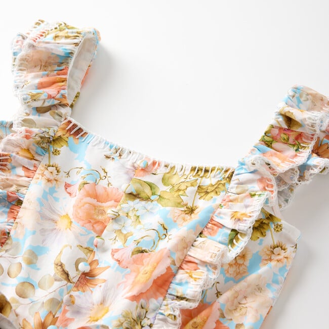 Daphne Romper, Floral - Rompers - 3
