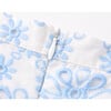 Nora Embroidered Maxi Skirt, Blue - Skirts - 6 - thumbnail