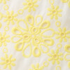 Nora Embroidered Mini Dress, Yellow - Dresses - 7 - thumbnail