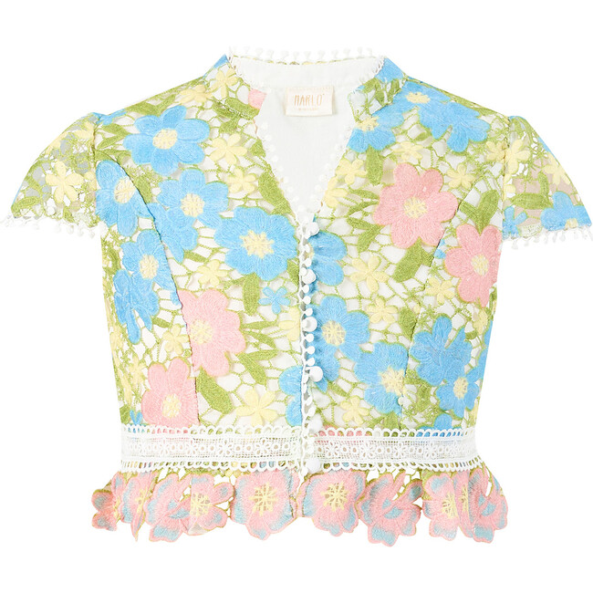 Ellison Embroidered Top, Floral