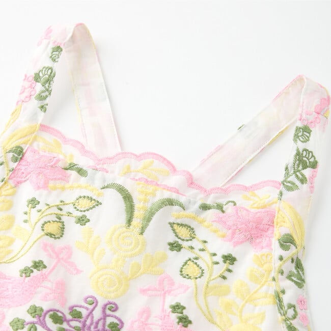 Fiona Embroidered Maxi Dress, Multi - Dresses - 3