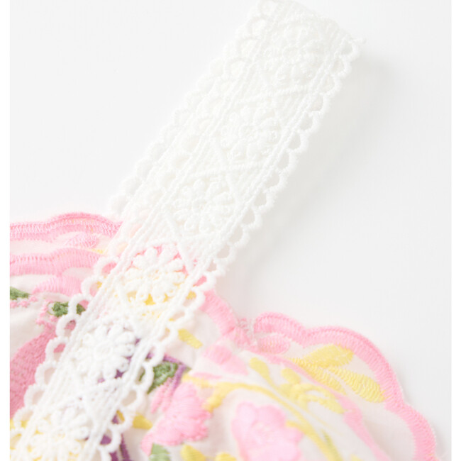 Fiona Embroidered Romper, Multi - Dresses - 4