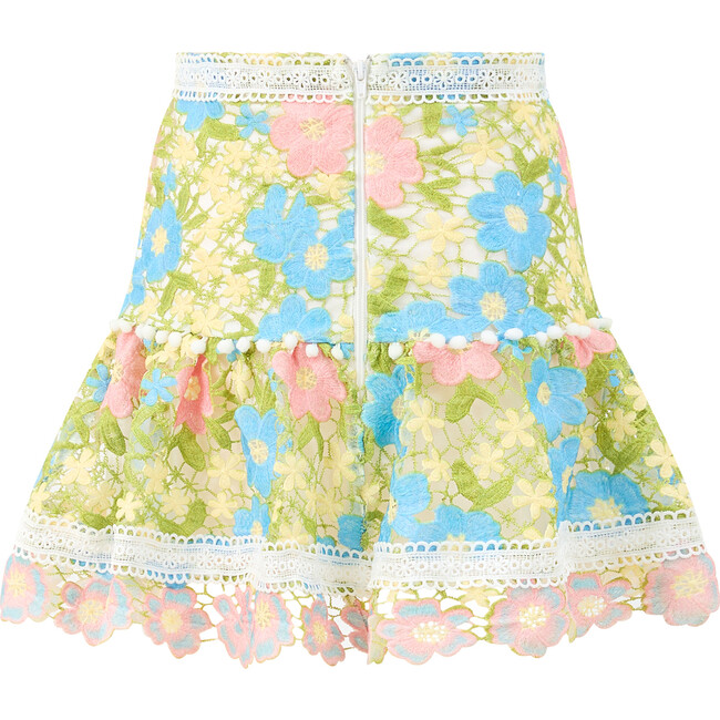 Ellison Embroidered Mini Skirt, Floral