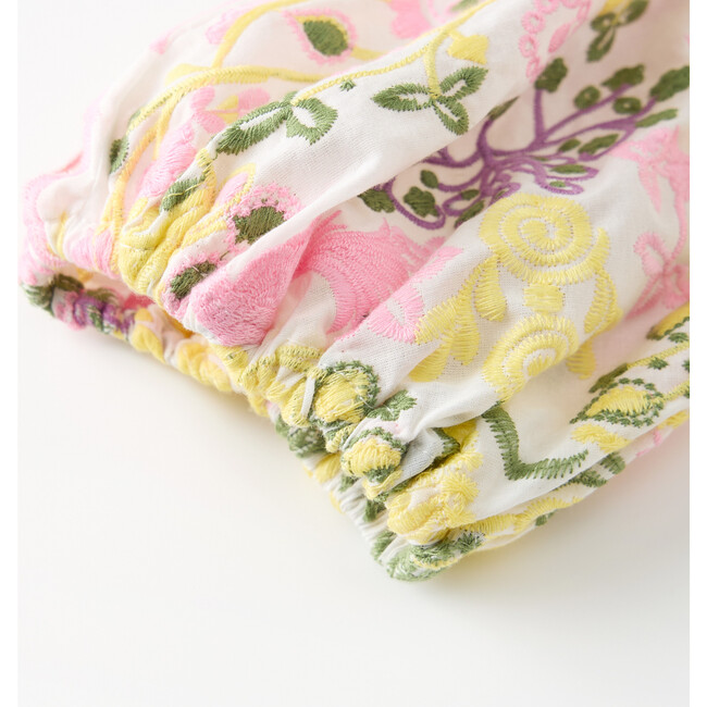 Fiona Embroidered Romper, Multi - Dresses - 5