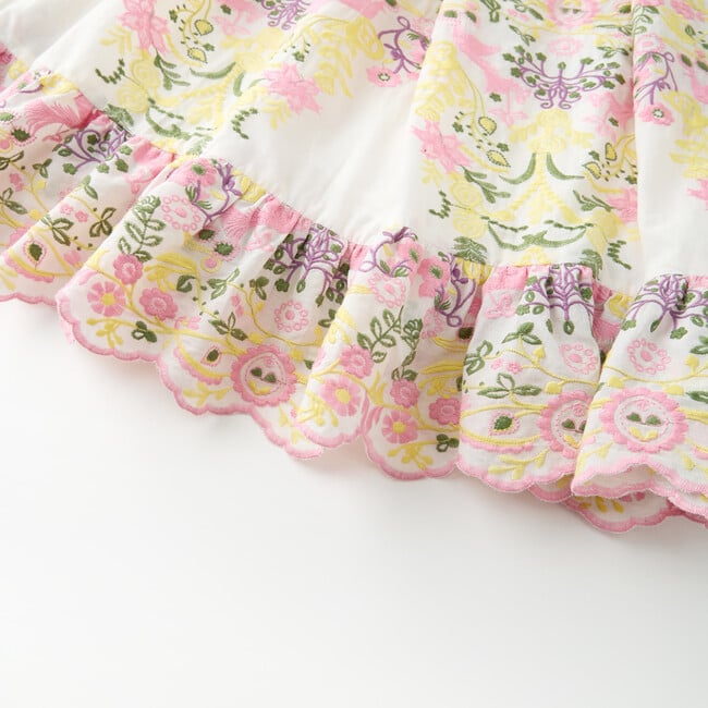 Fiona Embroidered Maxi Dress, Multi - Dresses - 5