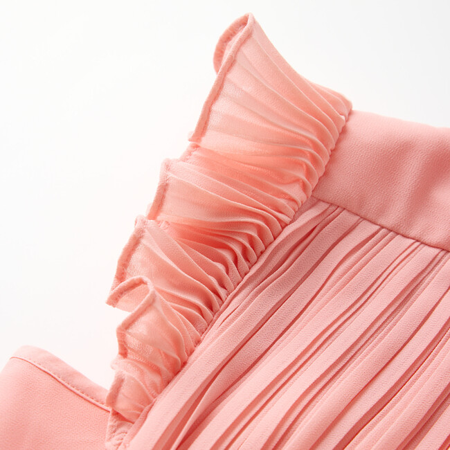 Emery Mini Dress, Peach - Dresses - 4