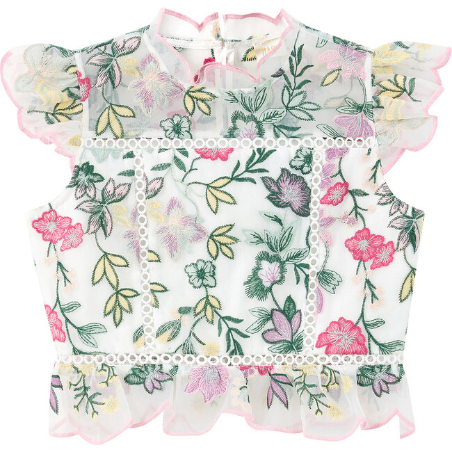 Ilaria Embroidered Top, Multi
