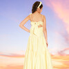 Iris Maxi Dress, Yellow Stripe - Dresses - 3 - thumbnail