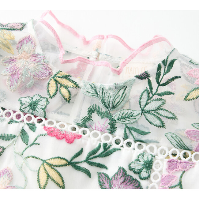 Ilaria Embroidered Top, Multi - Blouses - 3