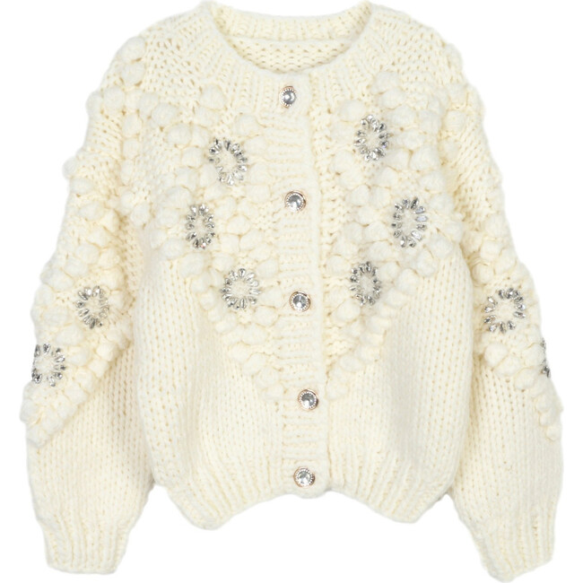 Sophia Knit Cardigan, Crème