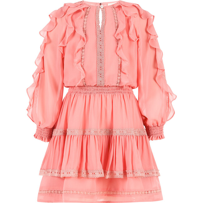 Rosie Mini Dress, Peach