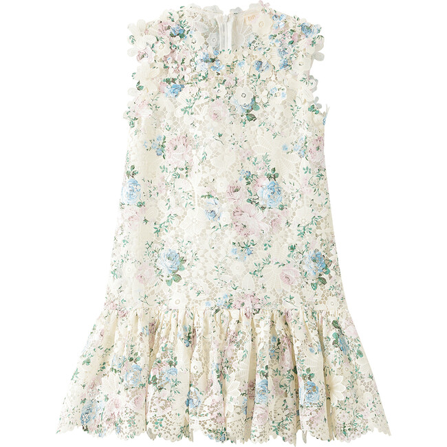 Rita Embroidered Mini Dress, Multi