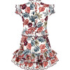 Elana Embroidered Mini Dress, Floral - Dresses - 2