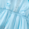 Rosie Mini Dress, Powder Blue - Dresses - 5