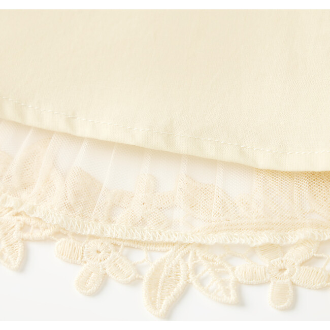 Peggy Lace Midi Dress, Crème - Dresses - 6