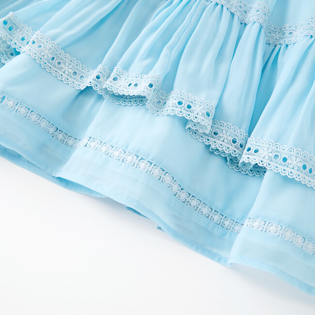 Rosie Mini Dress, Powder Blue - Dresses - 7