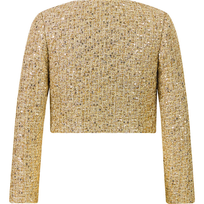 Celina Tweed Jacket, Gold
