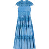 Bridget Maxi Dress, Blue - Dresses - 2 - thumbnail