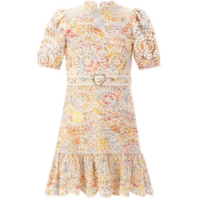 Avelle Embroidered Mini Dress, Floral