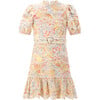 Avelle Embroidered Mini Dress, Floral - Dresses - 1 - thumbnail