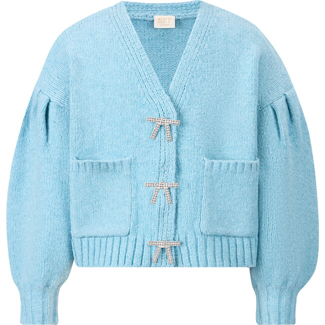 Lydia Knit Cardigan, Blue