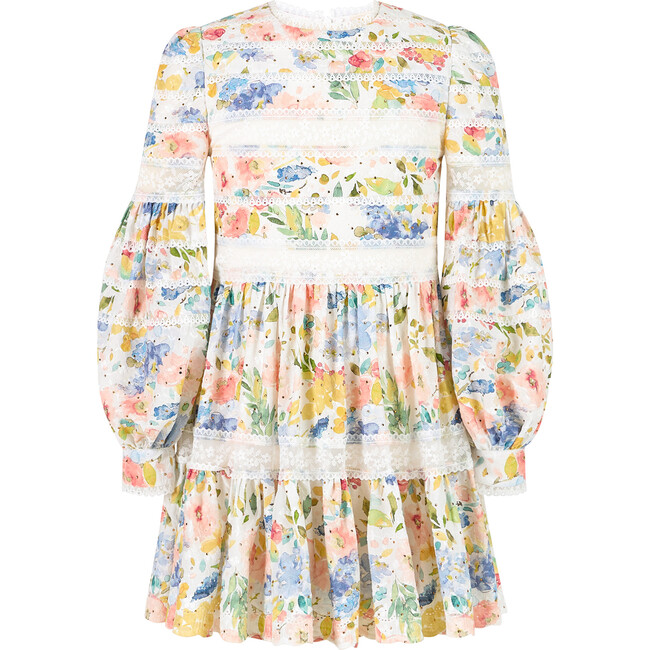 Lina Embroidered Mini Dress, Floral