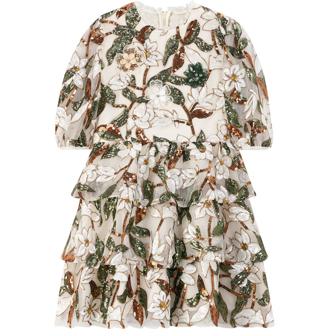 Maddie Sequin Mini Dress, Floral