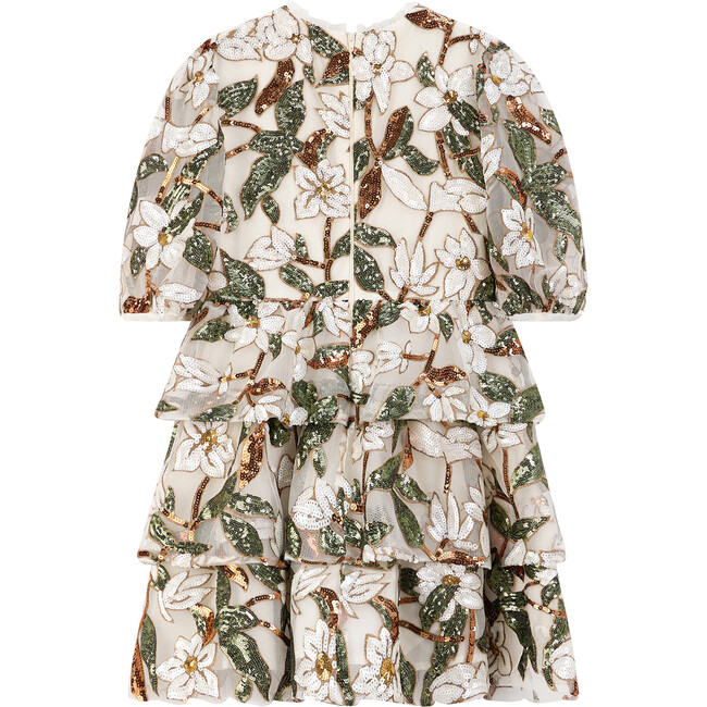 Maddie Sequin Mini Dress, Floral