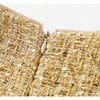 Celina Tweed Mini Skirt, Gold - Skirts - 7 - thumbnail