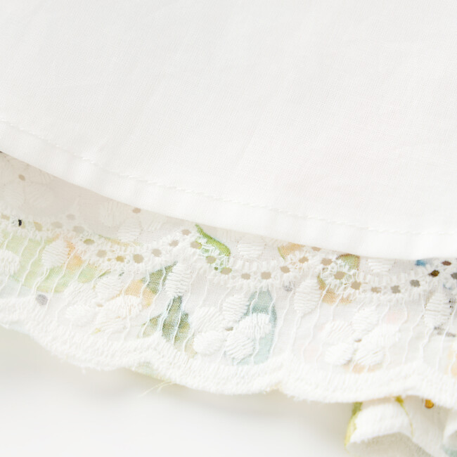 Lina Embroidered Mini Dress, Floral - Dresses - 5