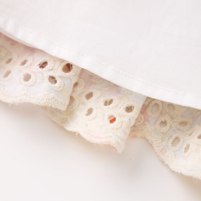 Avelle Embroidered Mini Dress, Floral - Dresses - 7