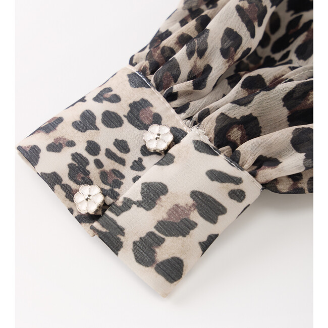 Glamour Mini Dress, Leopard - Dresses - 5