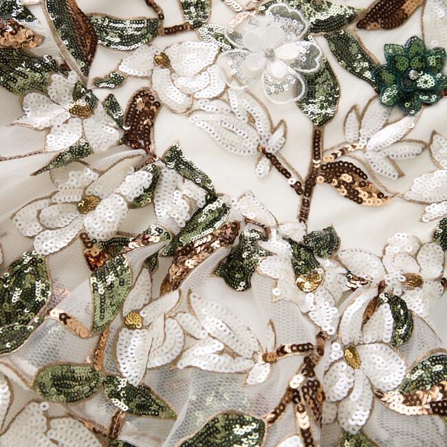 Maddie Sequin Mini Dress, Floral - Dresses - 6