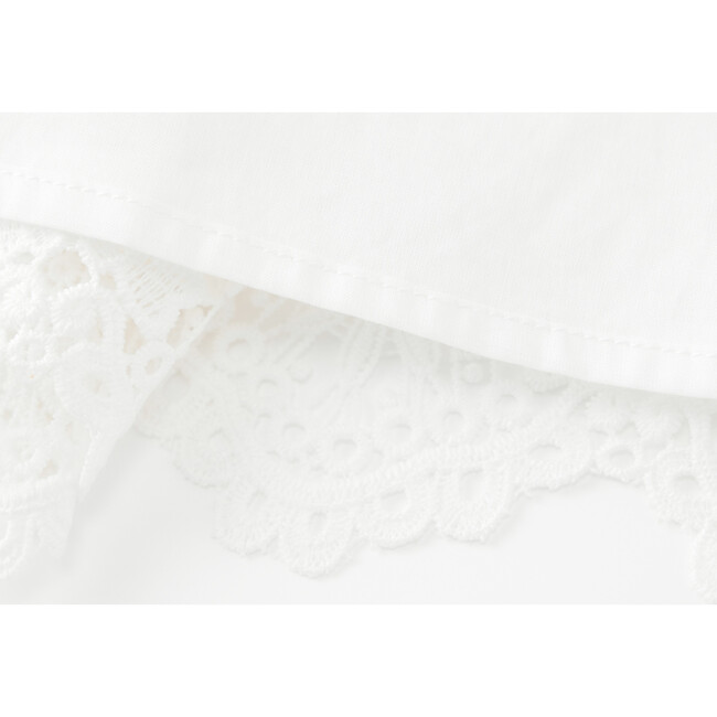 Annalisa Lace Mini Dress, Ivory - Dresses - 6