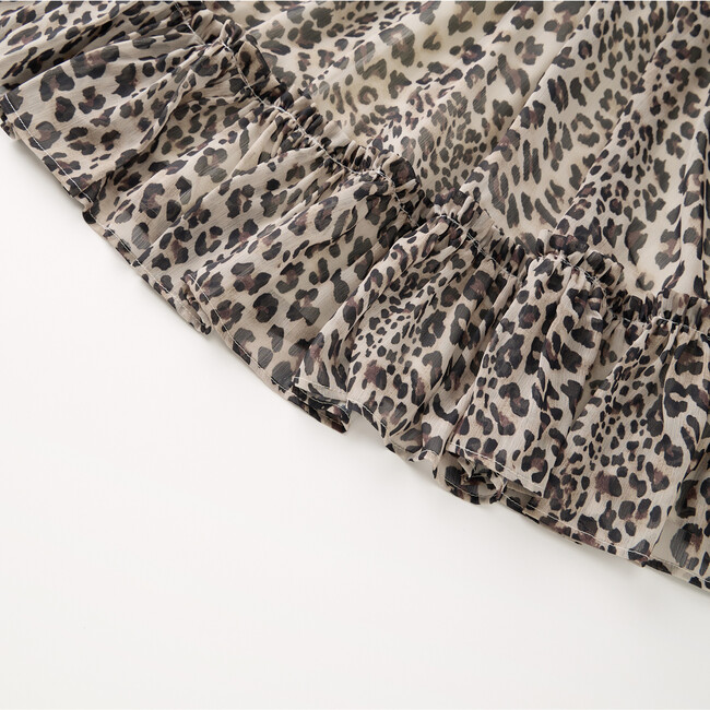 Glamour Mini Dress, Leopard - Dresses - 6