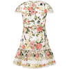 Allure Embroidered Mini Dress, Floral - Dresses - 2