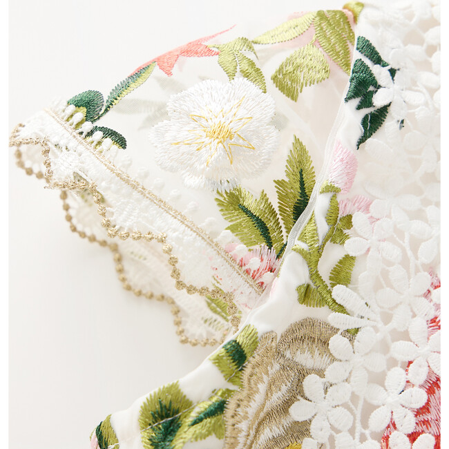 Allure Embroidered Mini Dress, Floral - Dresses - 4