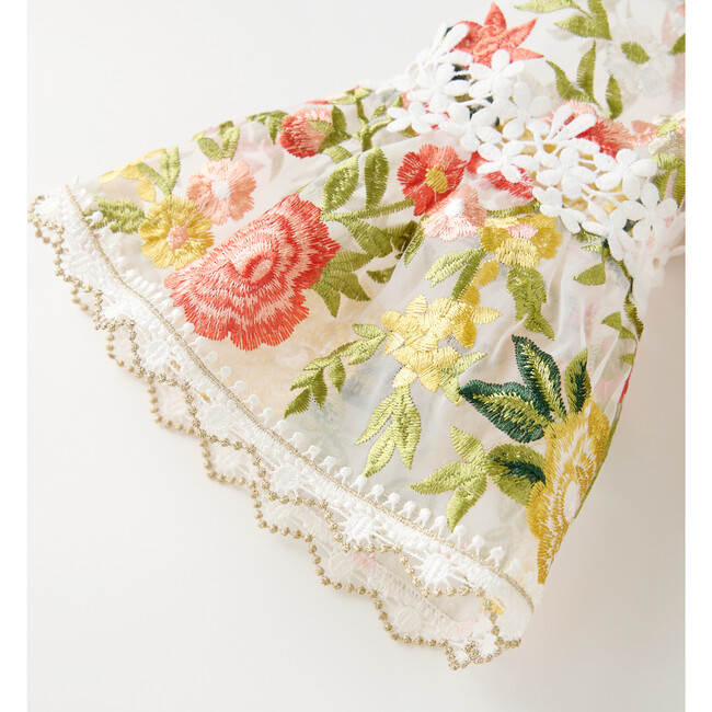 Allure Embroidered Sleeve Mini Dress - Dresses - 7