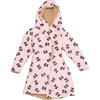 Cozy Switch Robe Reversible Sherpa & Printed Mink Robe with Appliqué, Irish Cream Teddy Bears - Robes - 2