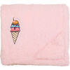 Cozy Switch Blanket Reversible Sherpa & Mink Fleece Blanket with Embroidered Appliqué, Ballet Slipper  Ice Creams - Blankets - 2