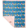Cozy Switch Blanket Reversible Sherpa & Mink Fleece Blanket with Embroidered Appliqué, Ballet Slipper  Ice Creams - Blankets - 3