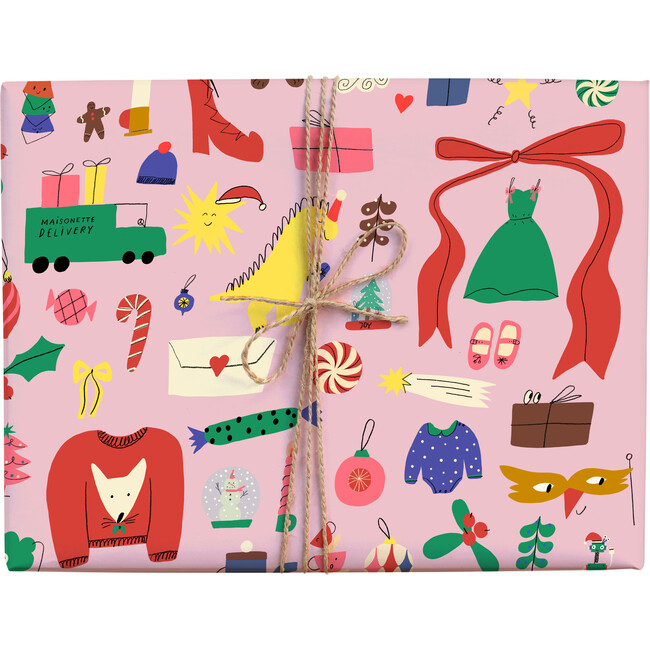 Maisonette Holiday Medley Exclusive Wrapping Paper