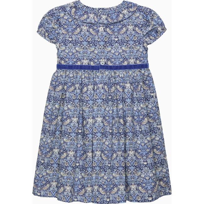 Strawberry Thief Dress, Blue Strawberry Thief