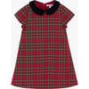Madeline Tartan Dress, Red Tartan - Dresses - 1 - thumbnail