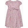 Emma & Georgina Smocked Dress, Bright Pink - Dresses - 2 - thumbnail