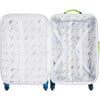 Logan Carry-On Suitcase, Navy/Neon - Luggage - 4 - thumbnail