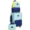Logan Carry-On Suitcase, Navy/Neon - Luggage - 5 - thumbnail