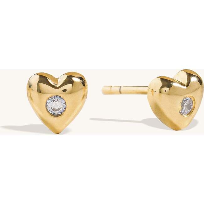 Twinkle Heart Studs - Mini