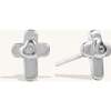 Brooklyn Cross Studs - Earrings - 1 - thumbnail